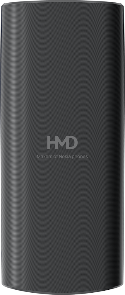 Charcoal Nokia 105 (2023) from Back