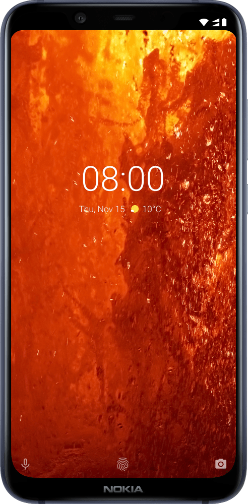 Enlarge Kék Nokia 8.1 from Front