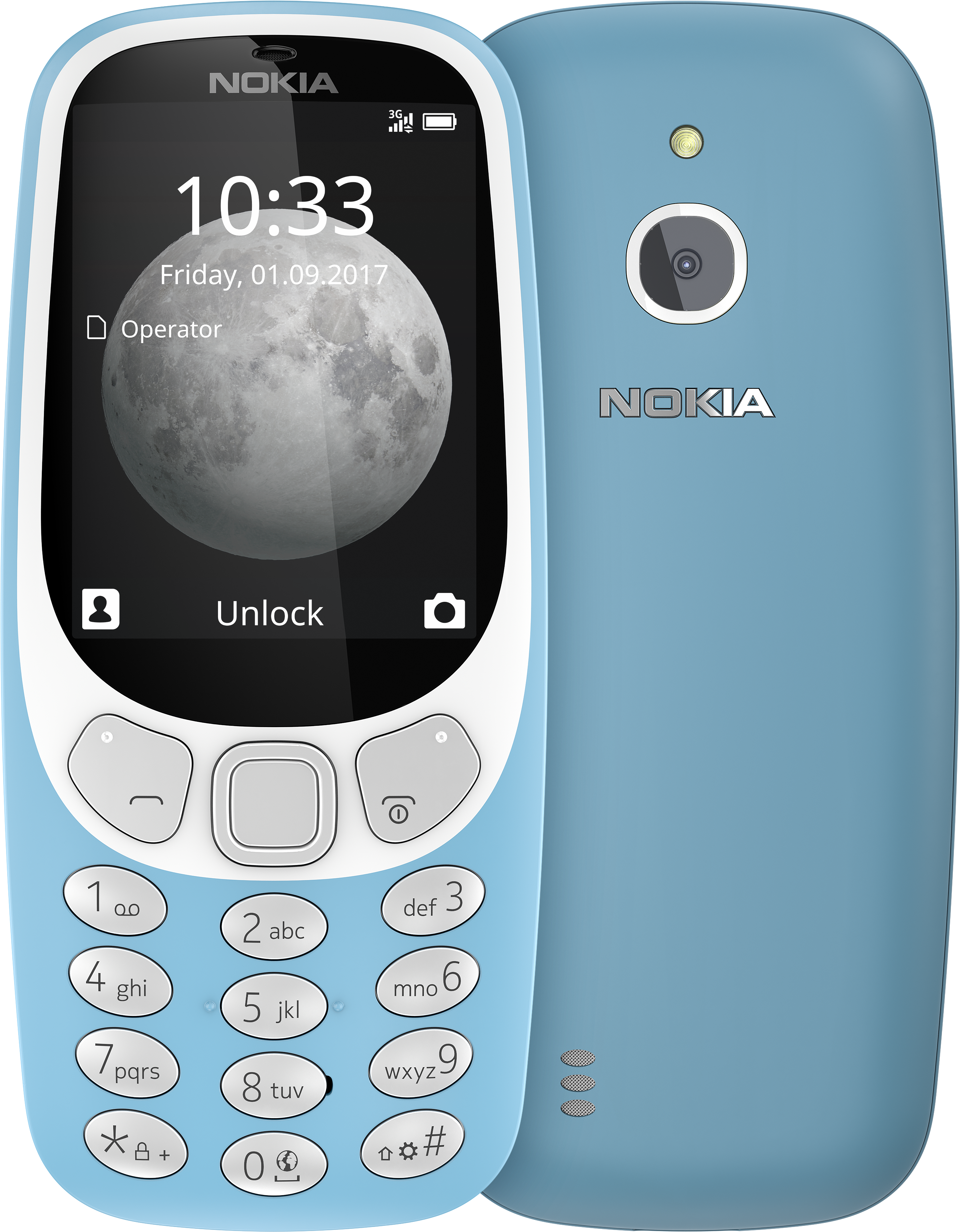 Téléphone portable Nokia 3310 BLEU pas cher - Téléphone portable - Achat  moins cher