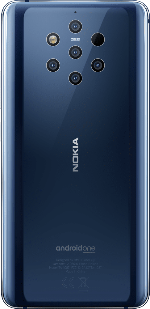 Enlarge Blue Nokia 9 from Back