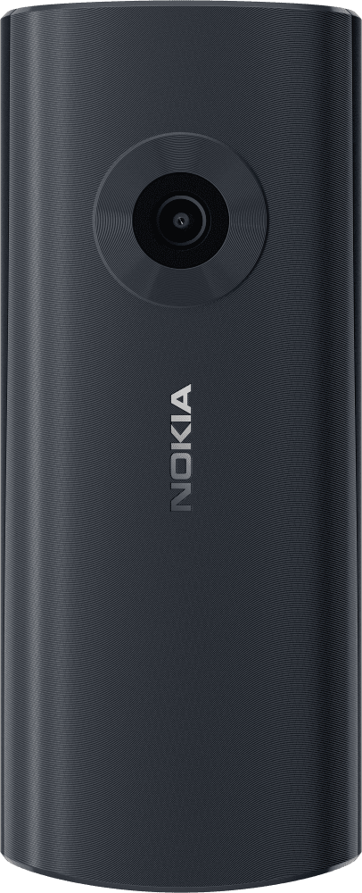 Enlarge Éjfekete Nokia 110 4G (2023) from Back