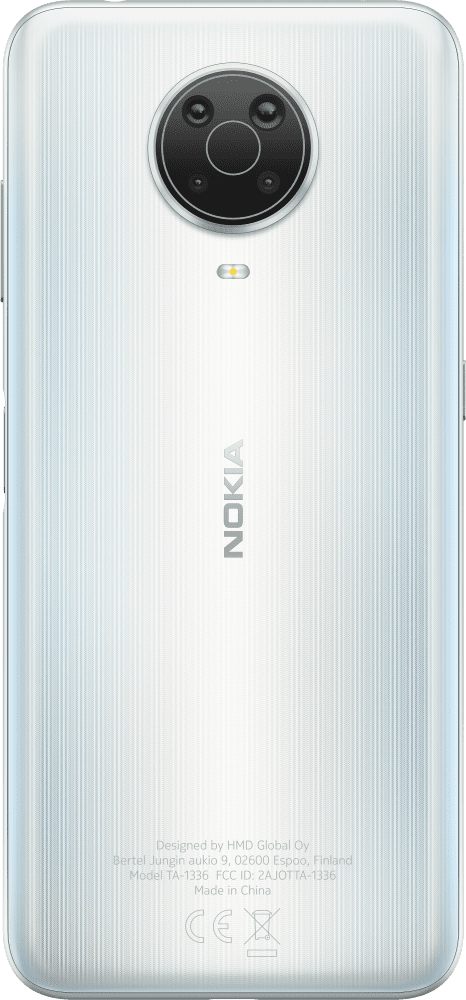 Förstora Glaciär Nokia G20 från Tillbaka