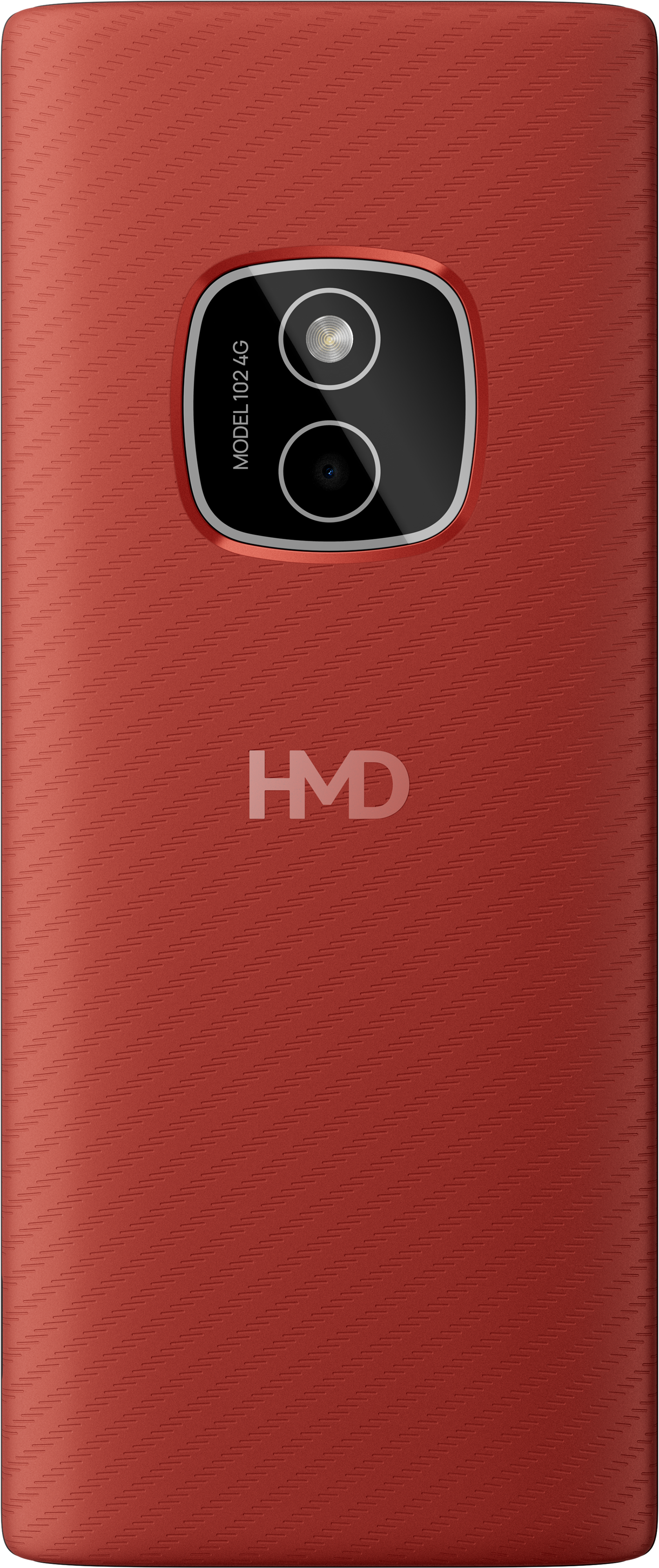 Red HMD 102 4G Dual Sim  from Back