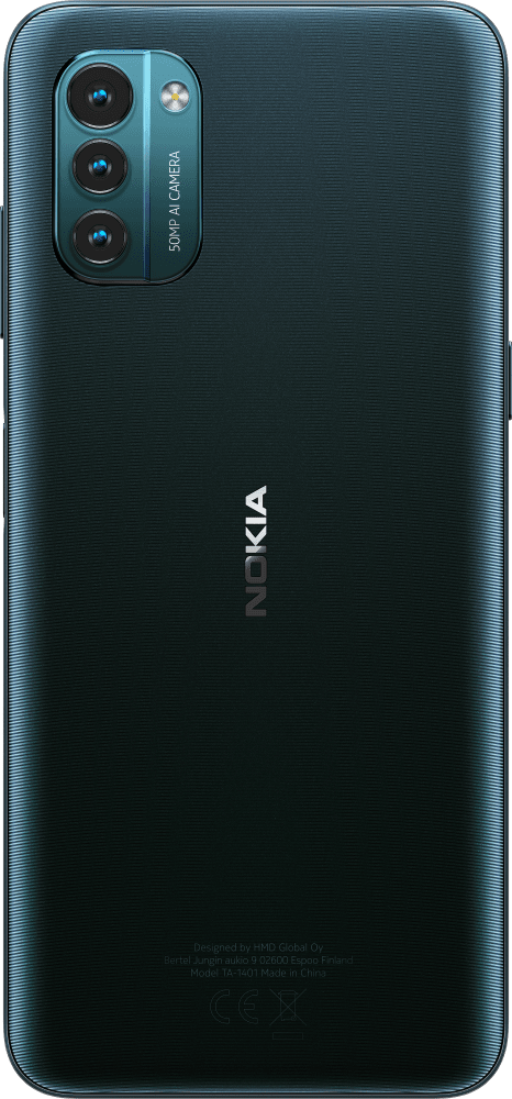 Enlarge Nordijsko-plava Nokia G21 from Back