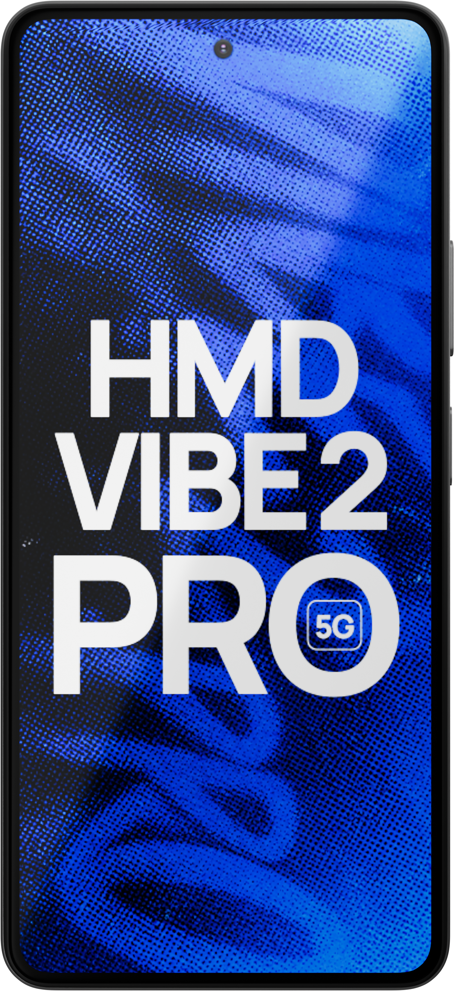 Aqua Green HMD Vibe2 Pro 5G from Front