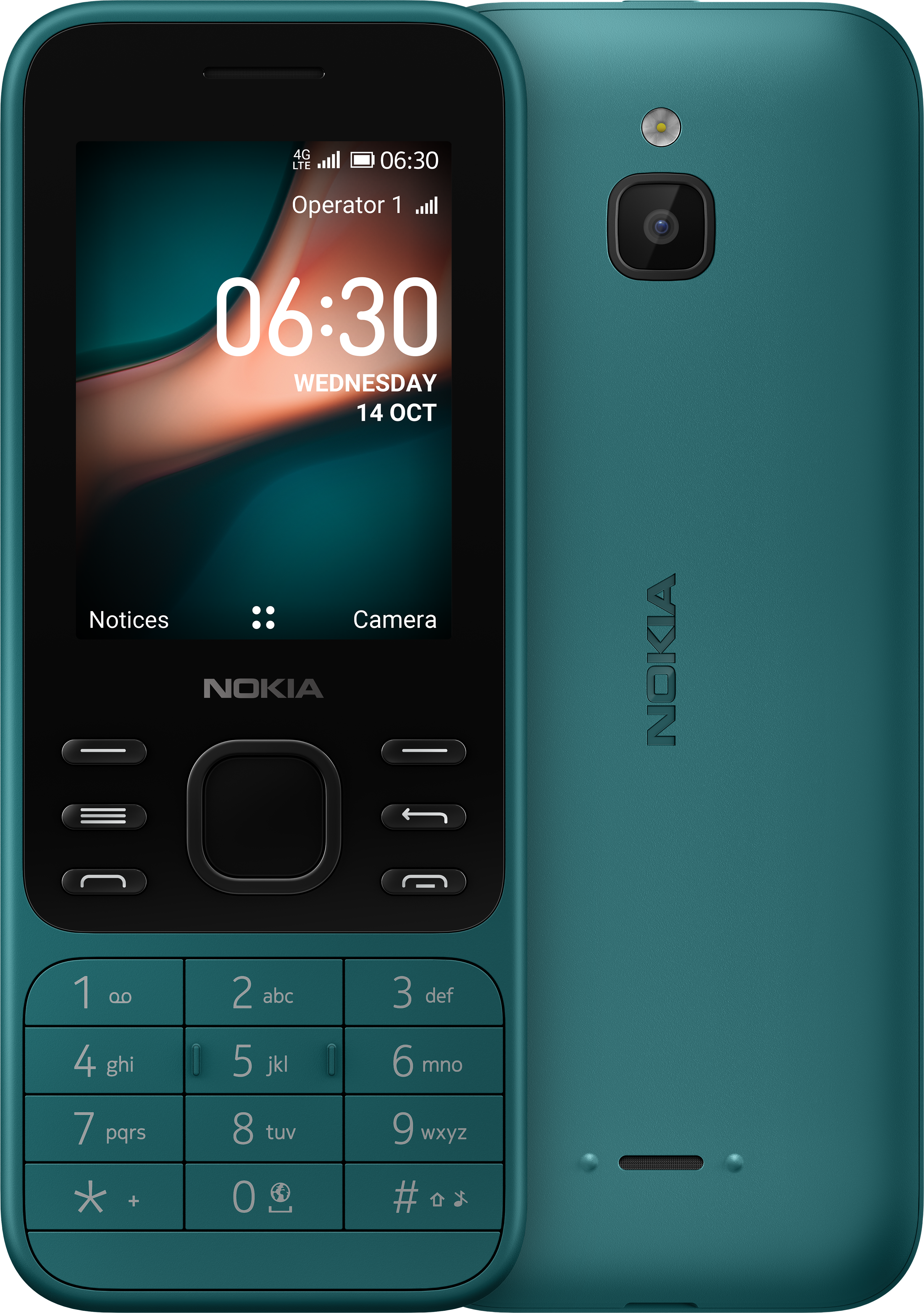 Nokia 6300 4G 2020 Cyan Green 2.4 (FACTORY UNLOCKED) QuadCore Phone CN  FREESHIP