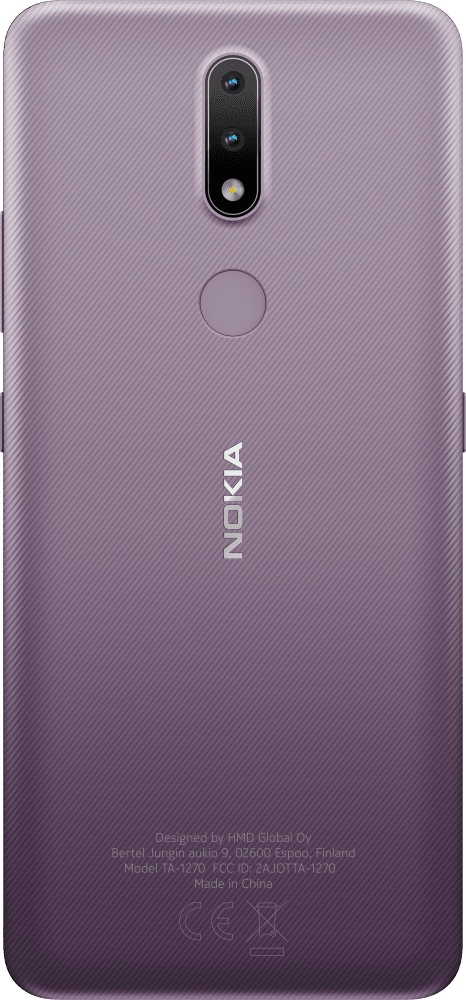 Enlarge Пурпуровий Nokia 2.4 from Back