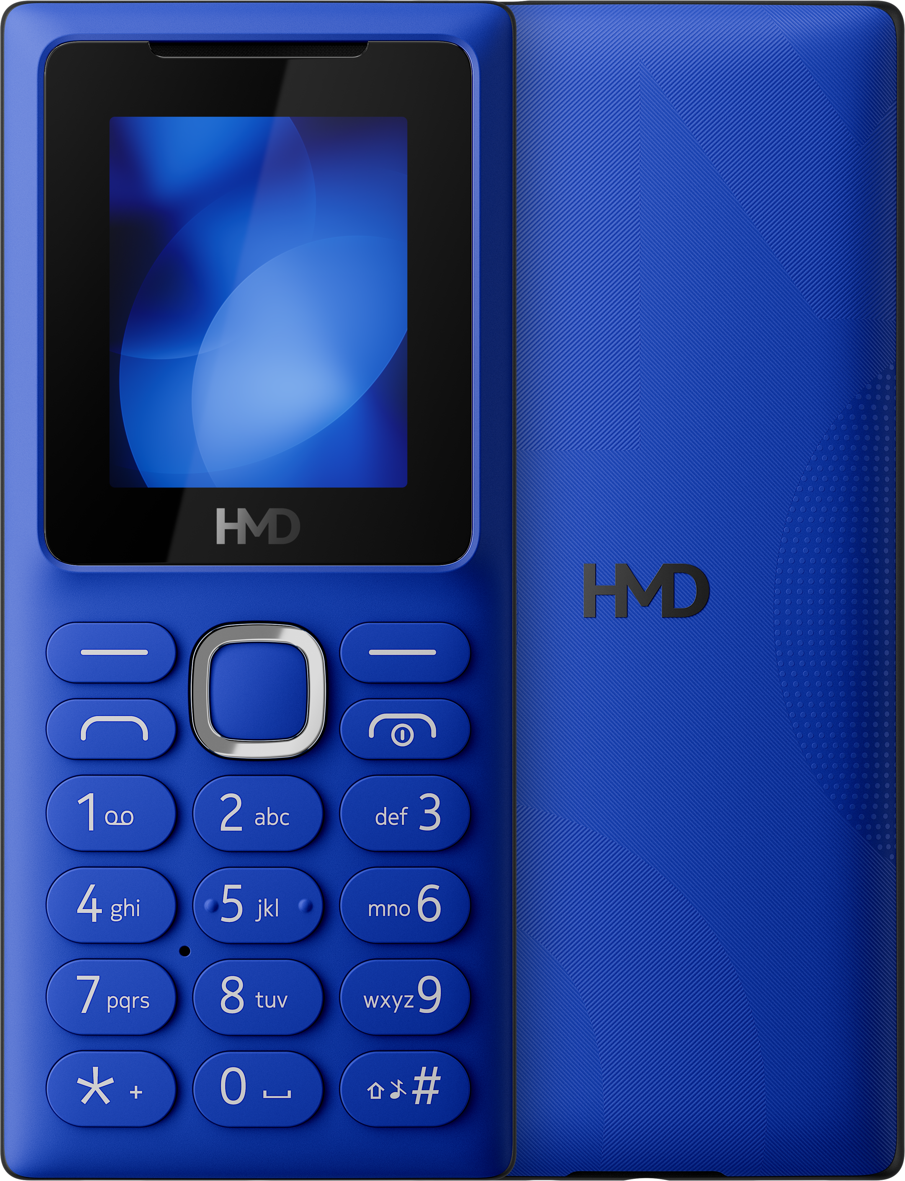 Blue HMD 101 from Front and Back