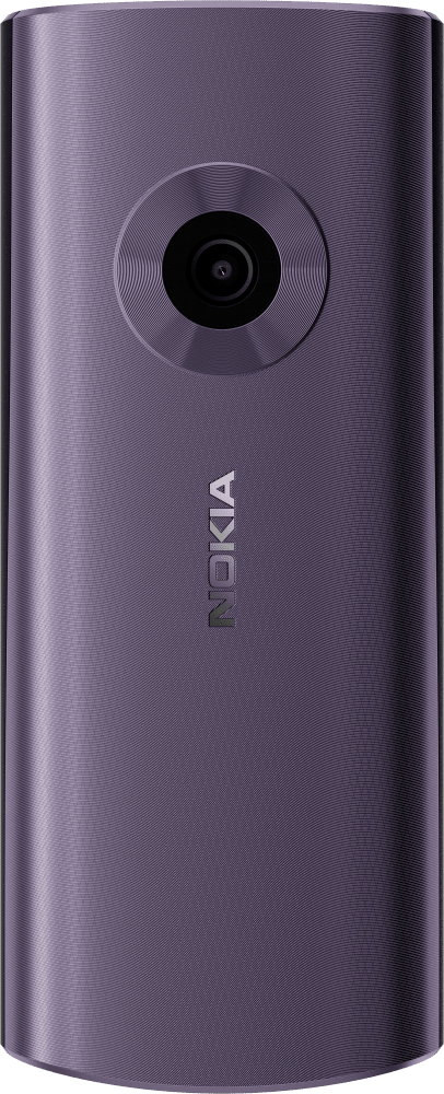 Enlarge Arctic Purple Nokia 110 4G (2023) from Back