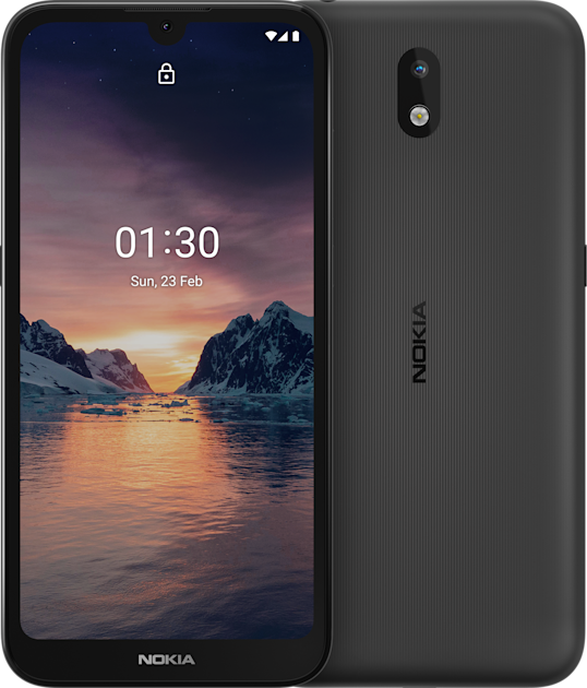 Nokia 1.3 popular Unlocked (16GB) - Charcoal