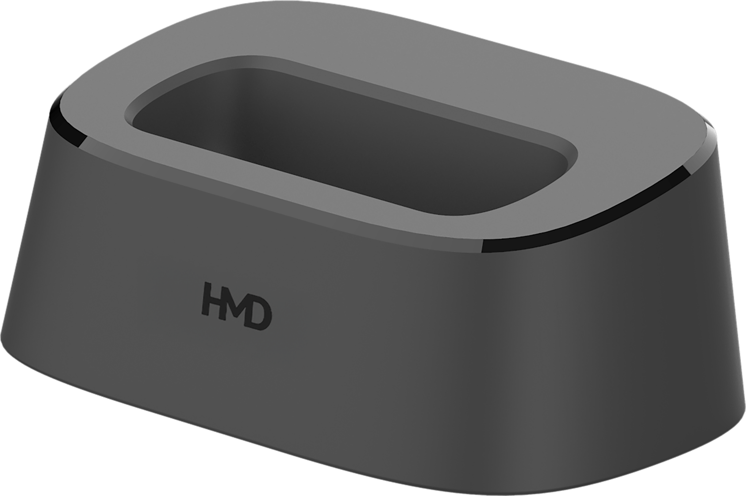 Black HMD 2660 Flip Charging Cradle from Front