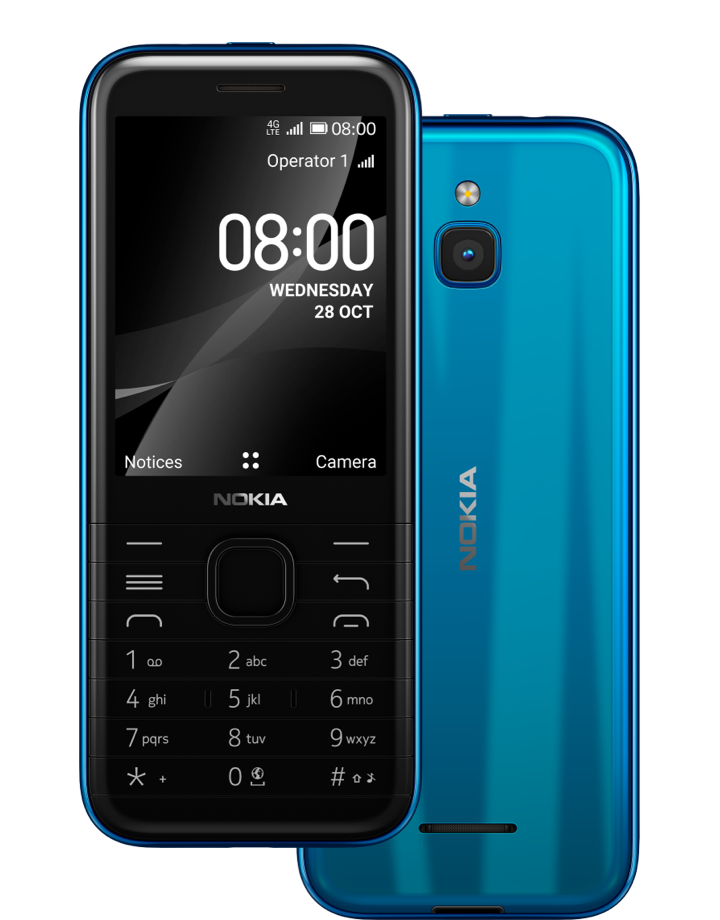 Nokia 8000 4G mobile | Nokia phones | Australia - English