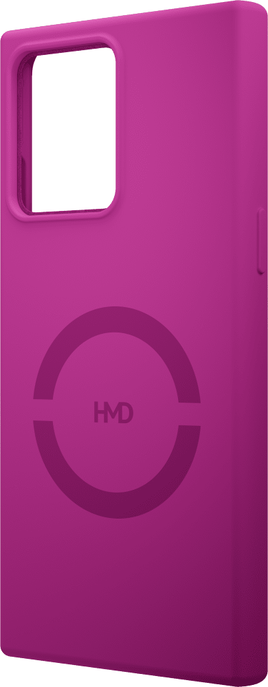 Enlarge Neon Pink Skyline Case from Back