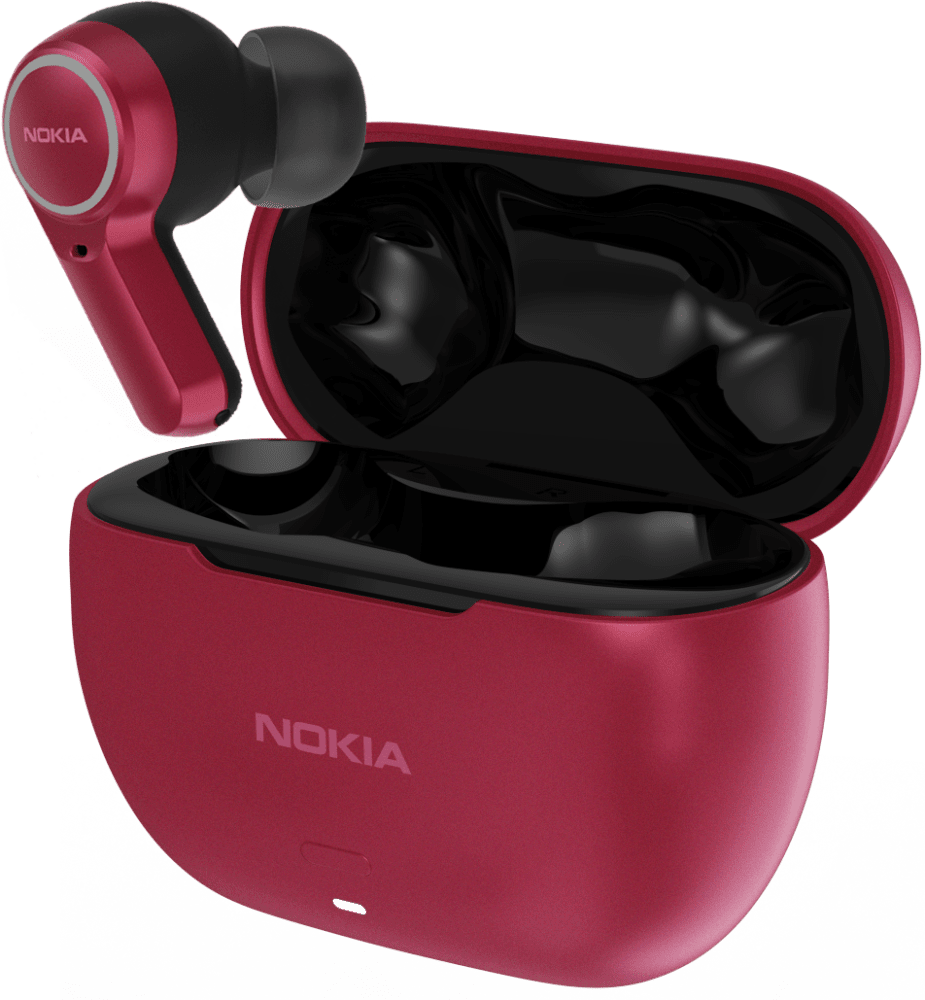 So rosa Nokia Clarity Earbuds 2 + von Vorderseite vergrößern