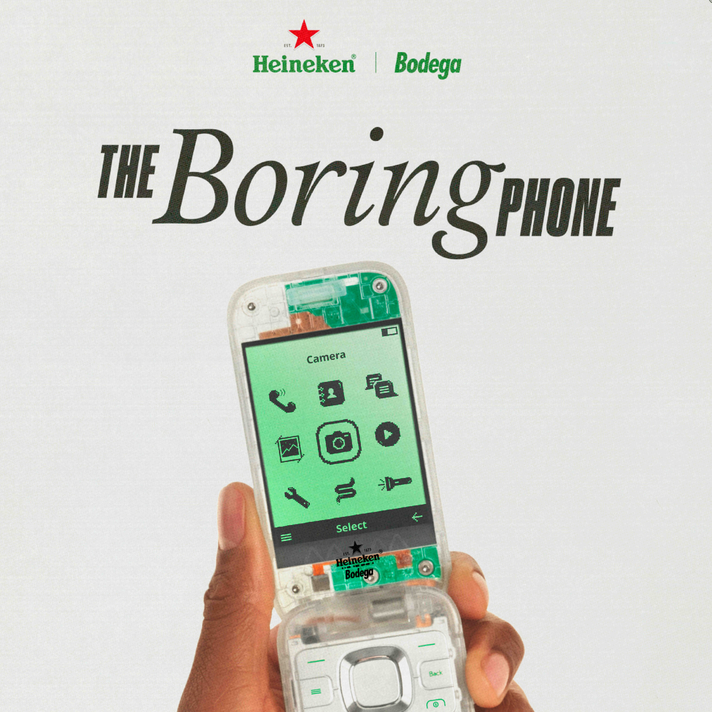 Heineken Boring Phone Campaign - Aadarsh Parmar Portfolio