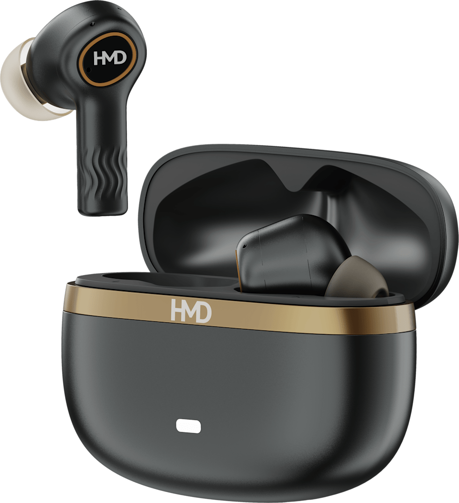 أسود HMD DUB X50  from Front and Back