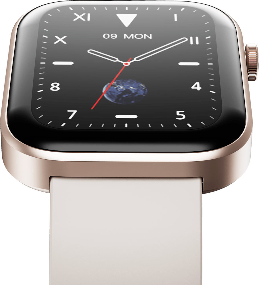 Rose Gold HMD WATCH P1 SMARTWATCH from Front