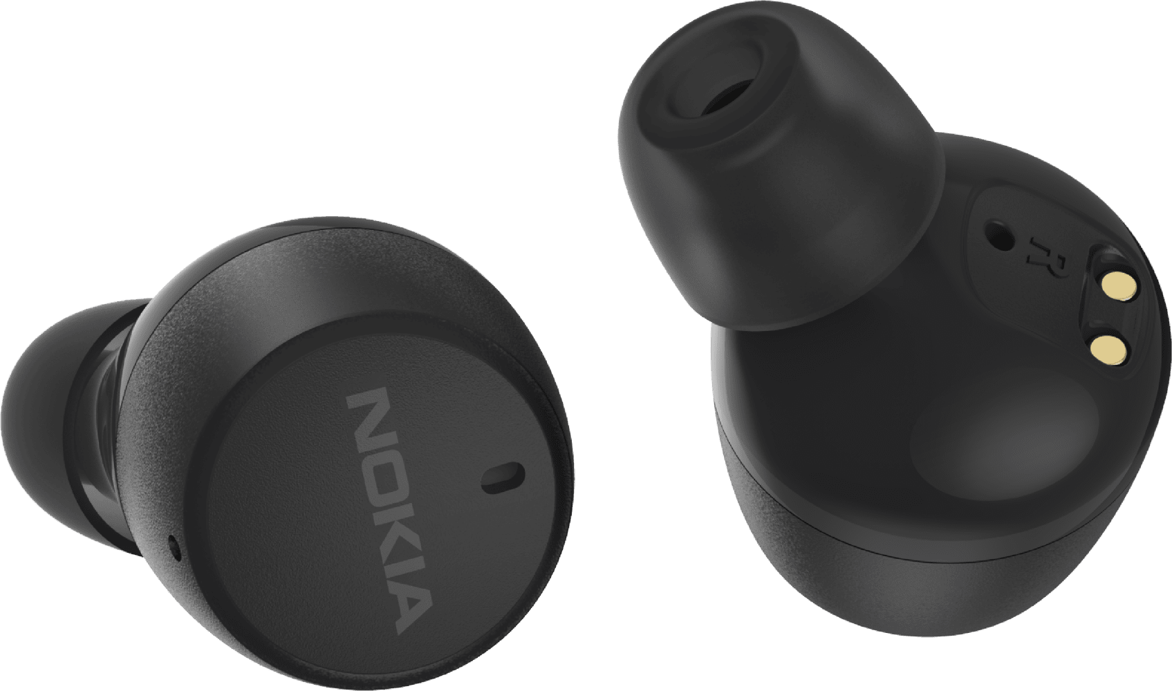 Enlarge Чорний Nokia Micro Earbuds Pro from Back