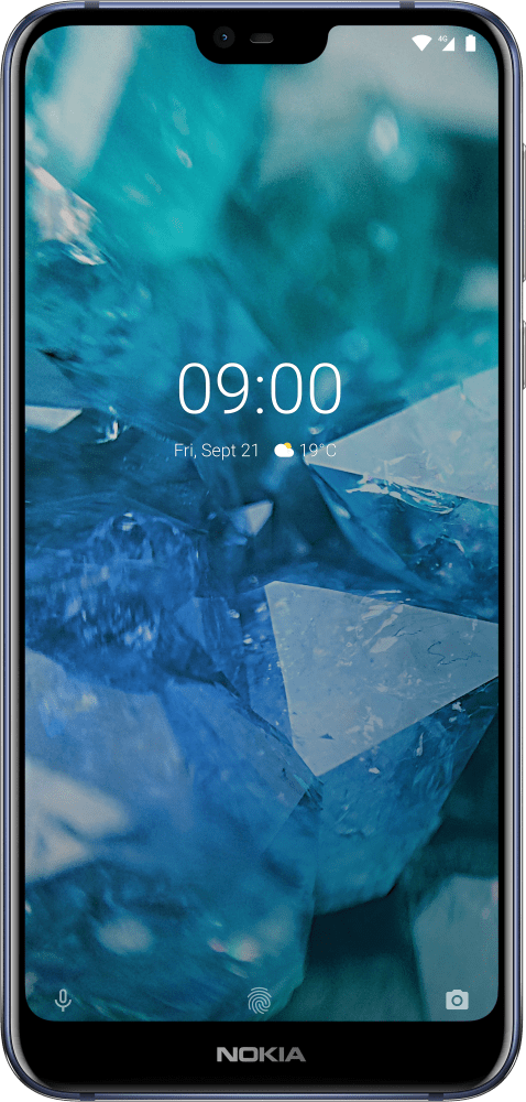 Enlarge כחול Nokia 7.1 from Front