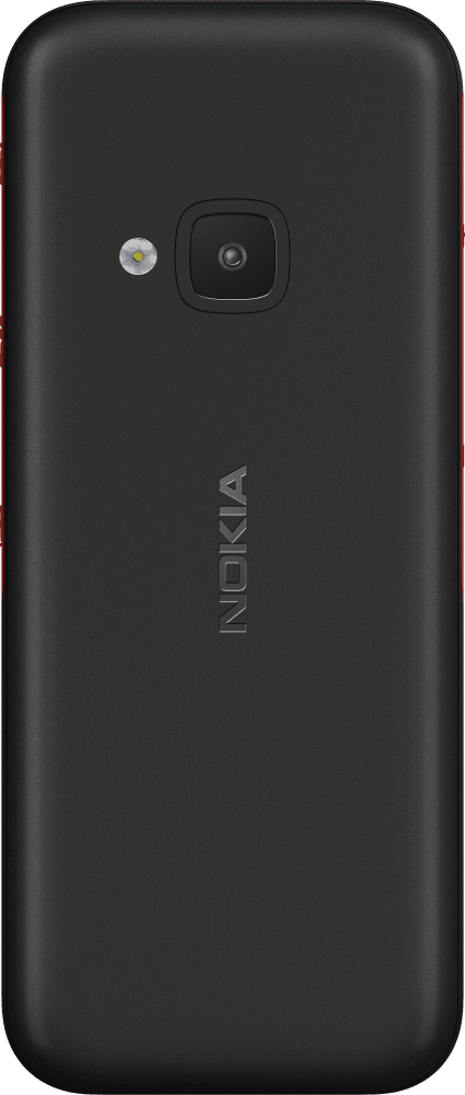Enlarge أسود/أحمر Nokia 5310 (2024) from Back