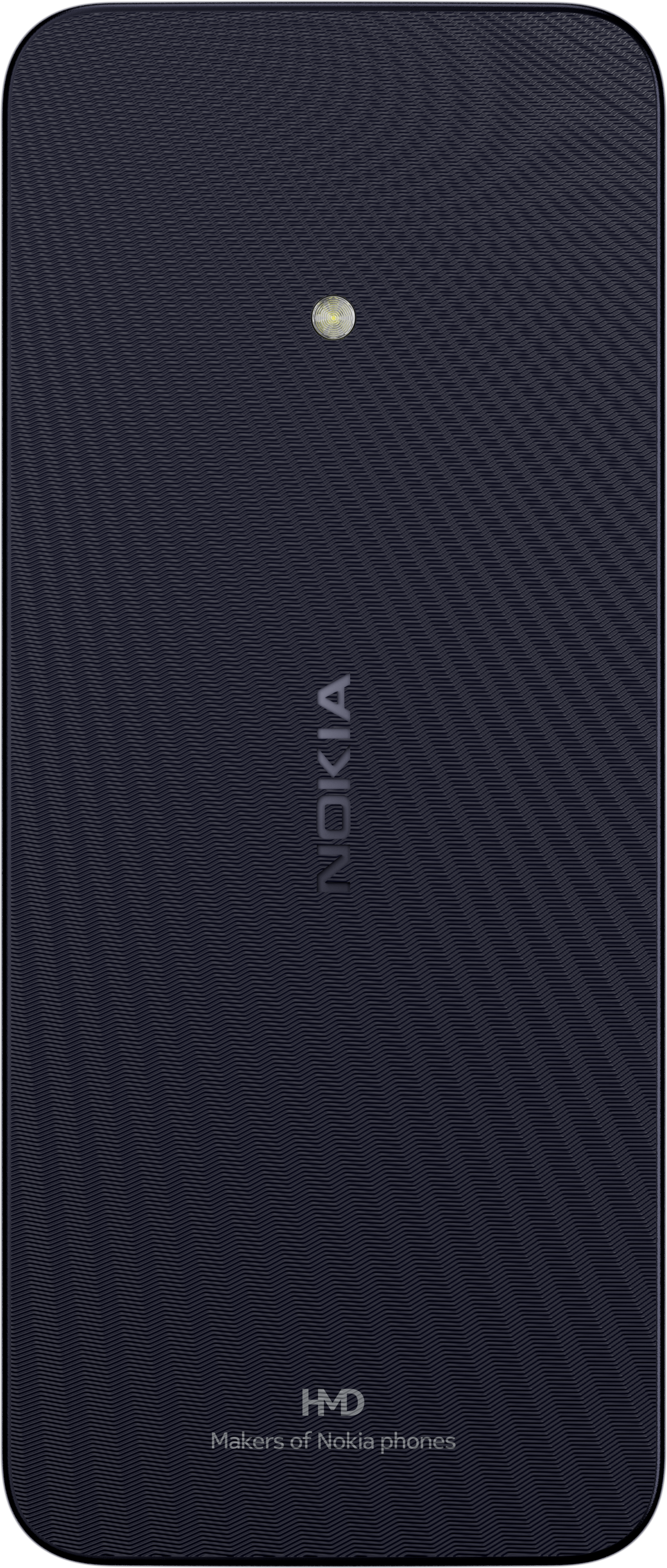 Dark Blue Nokia 215 4G (2024) from Back