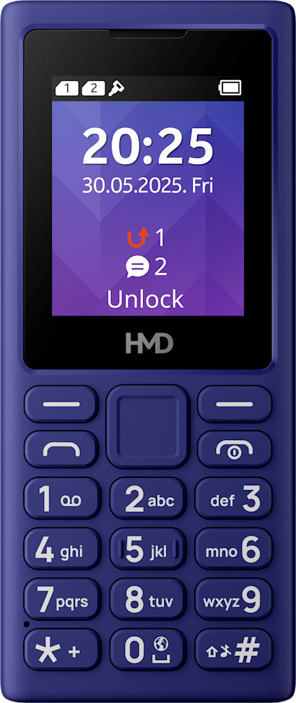 أرجواني HMD 102 4G Dual Sim  from Front