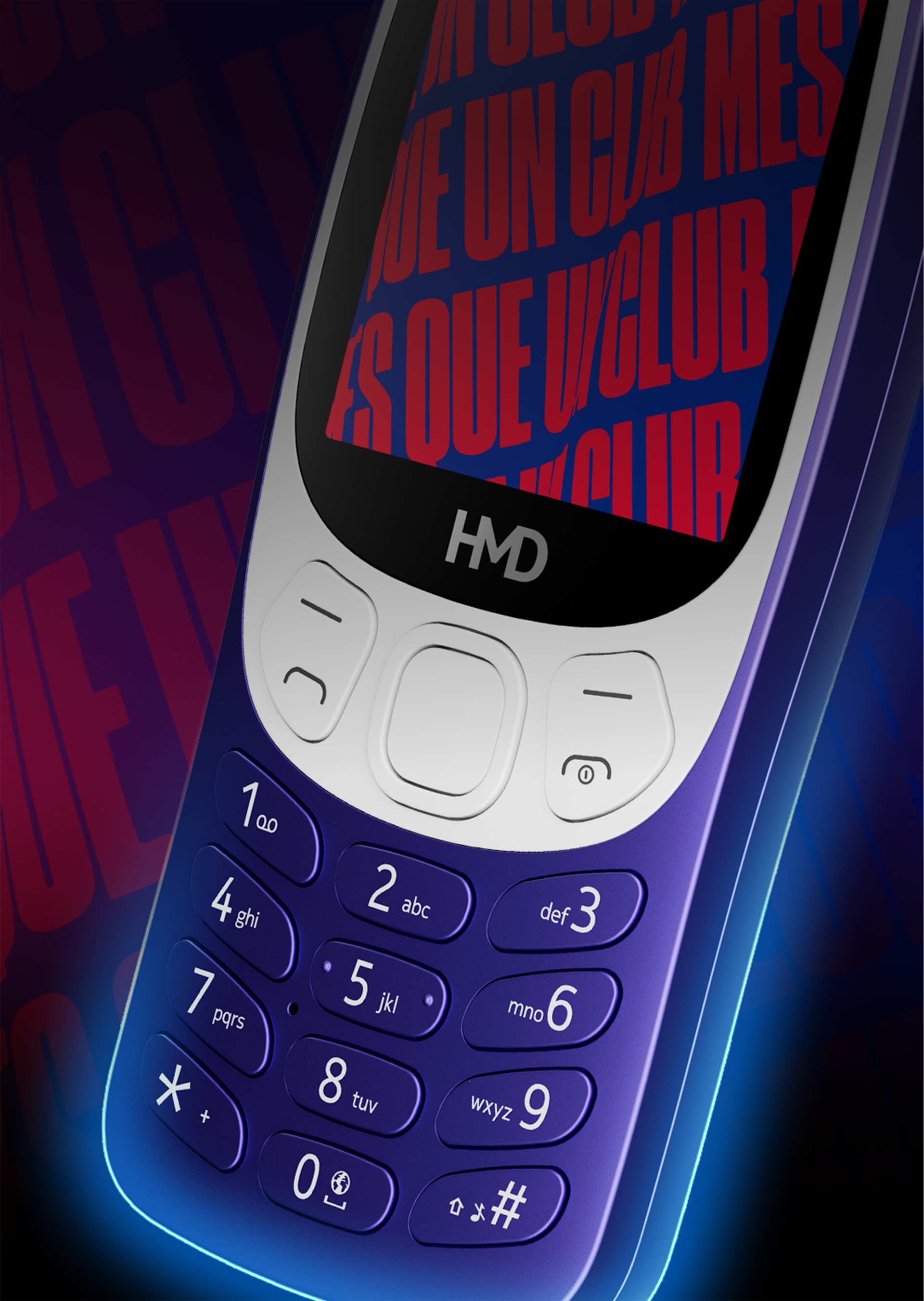 HMD Barça 3210 helps keep your head in the game