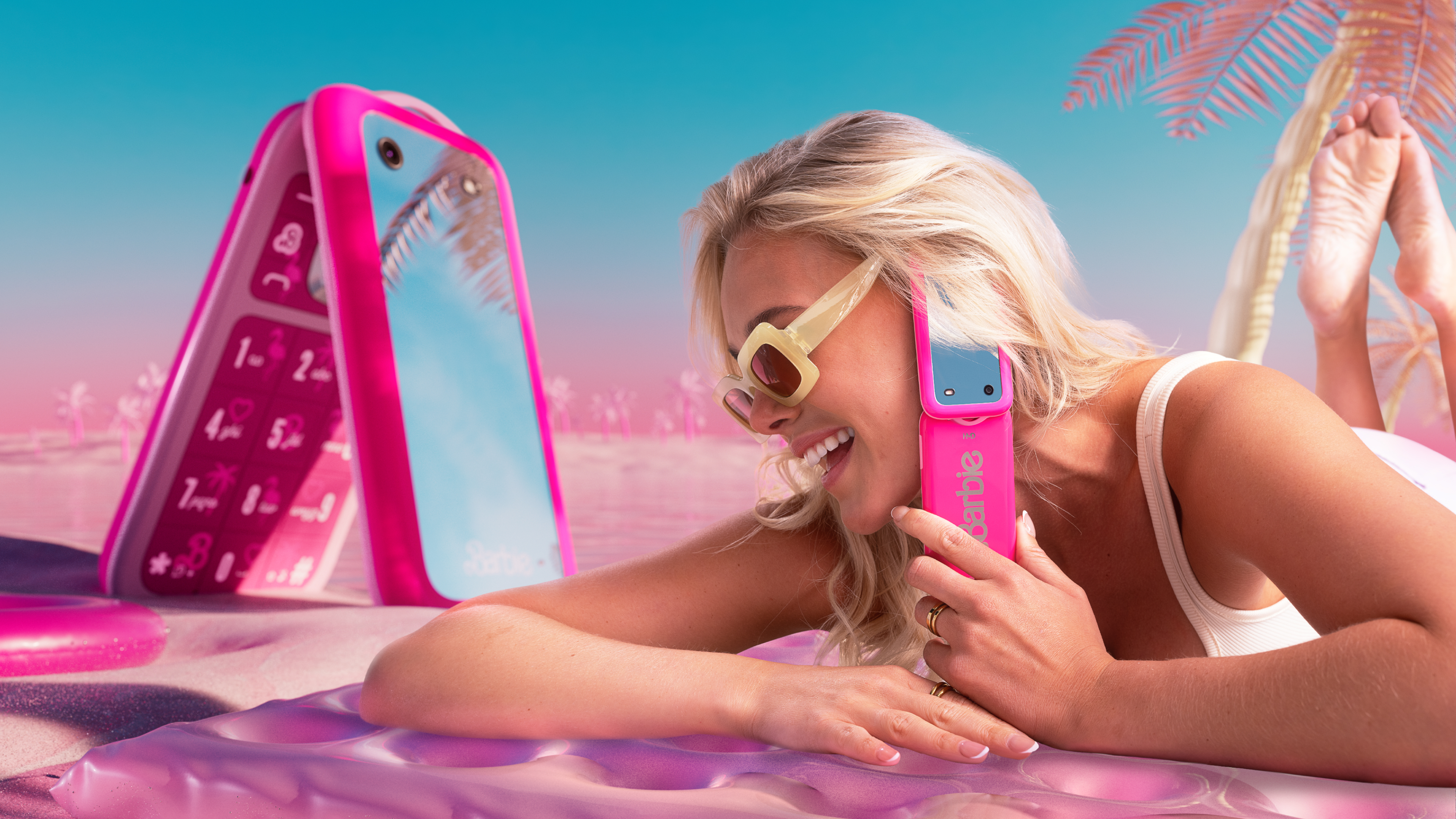 Barbie™ Flip Phone: Chic Design, Customizable, and Perfect