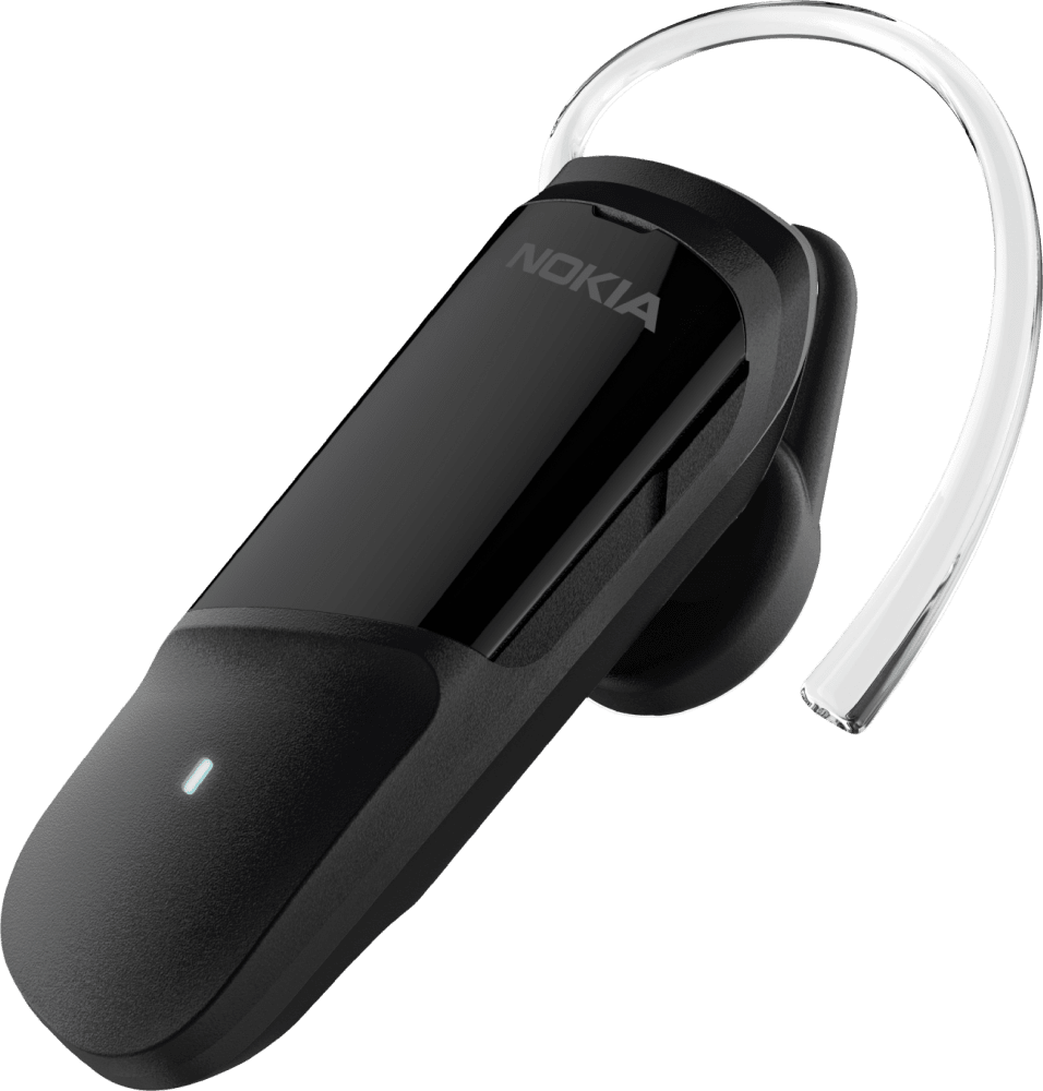 Ampliar Auricular Nokia Clarity Solo Bud + Negro desde Frontal y trasera