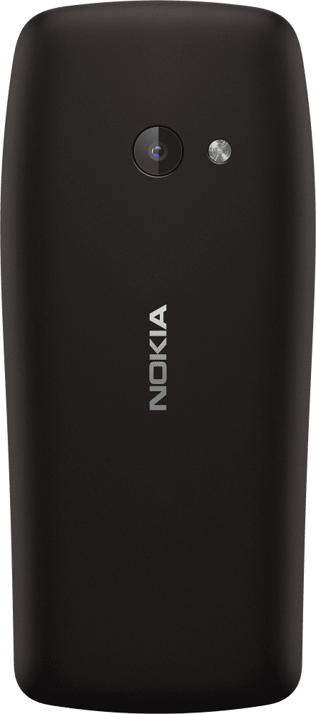Enlarge Чорний Nokia 210 from Back