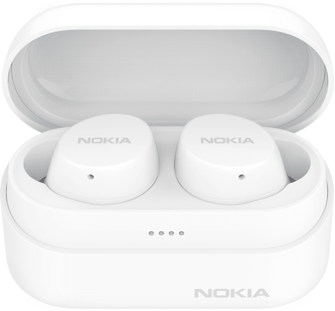 Agrandir Blanc neige Nokia Power Earbuds Lite de Avant et arrière