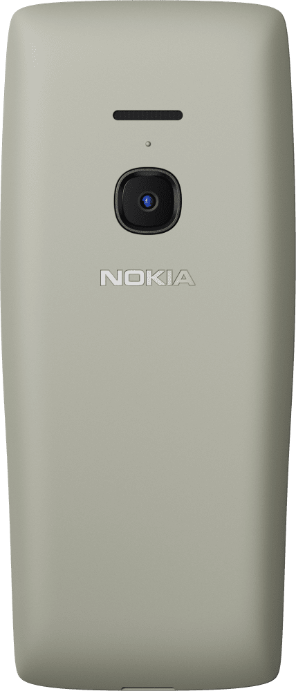 Enlarge Trắng kim bảo Nokia 8210 4G from Back
