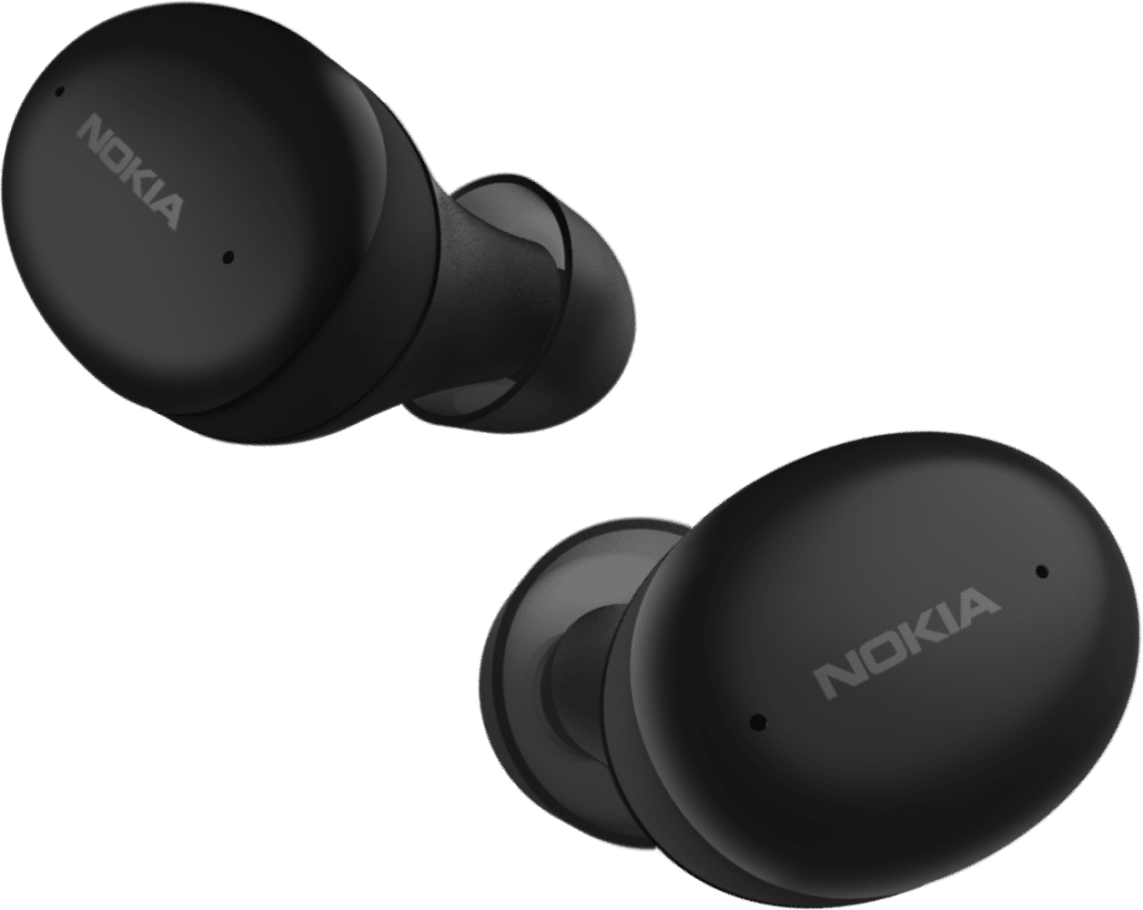 Vergroot Black Nokia Comfort Earbuds +  van Achterzijde