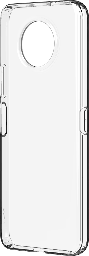 Förstora Transparent Nokia G50 Clear Case från Tillbaka