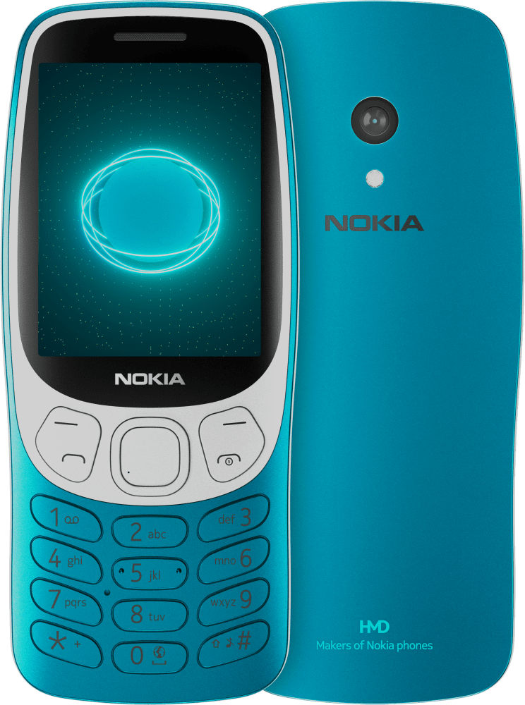 Powiększ: Grunge Black Nokia 3210 od Przód i tył