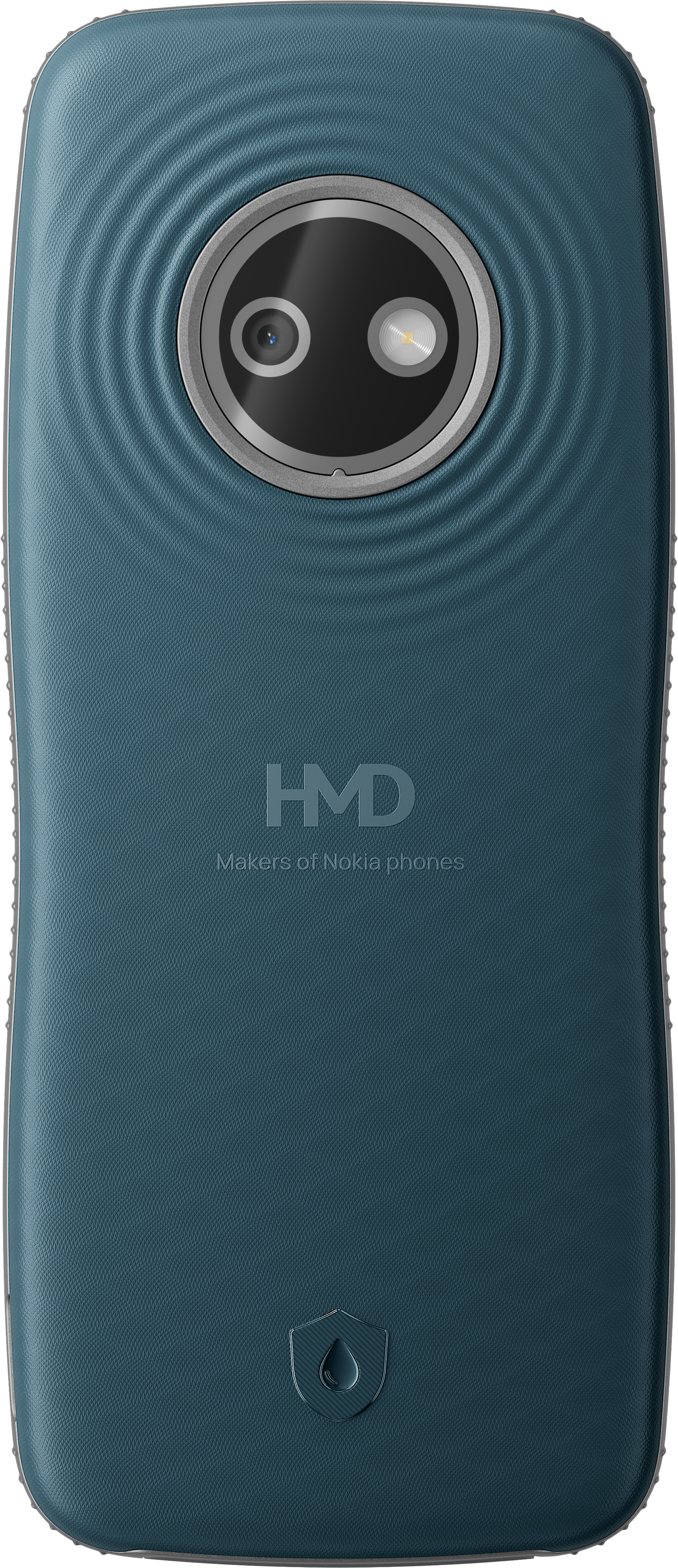 Green Nokia 123 Shield from Back