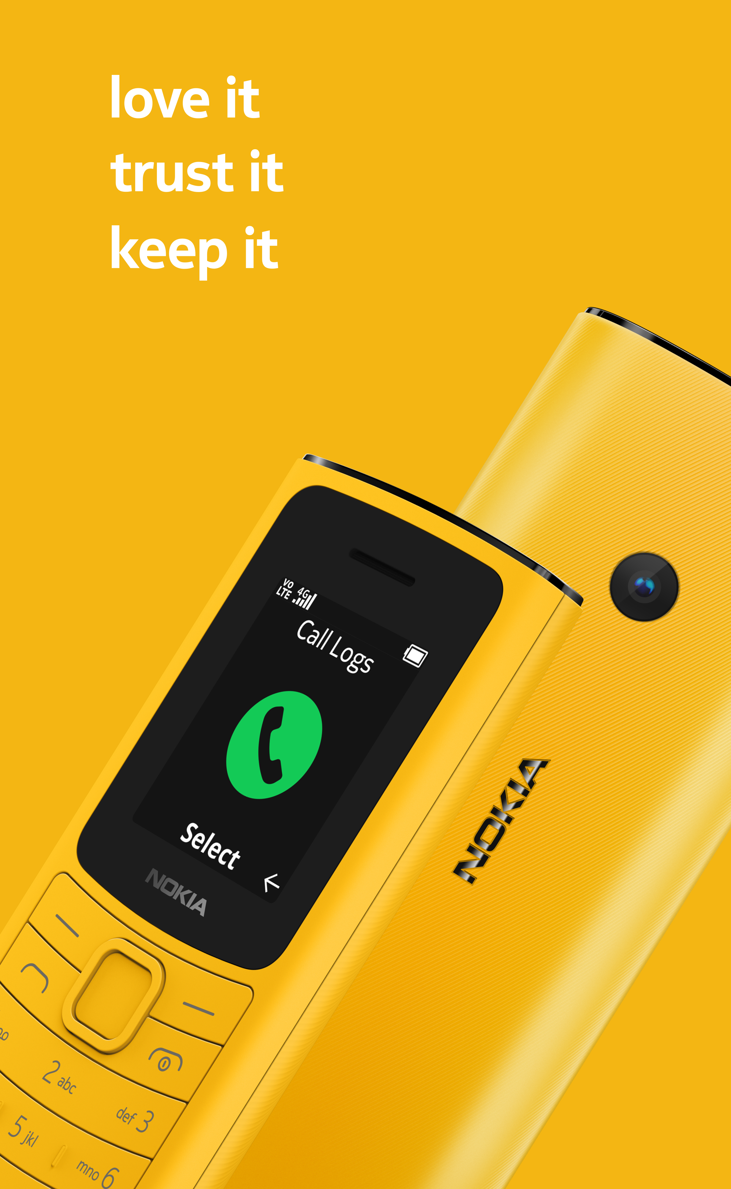 Nokia 110 4G là sự lựa chọn tuyệt vời cho những ai đang tìm kiếm một chiếc điện thoại cơ bản nhưng đầy đủ các tính năng hiện đại. Với kết nối 4G nhanh chóng, Nokia 110 4G còn có thể chụp ảnh, nghe nhạc, và xem video một cách suôn sẻ. Hãy xem hình ảnh để biết thêm chi tiết.