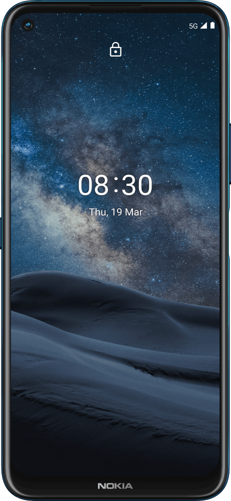 Enlarge Blue Nokia 8.3 from Front