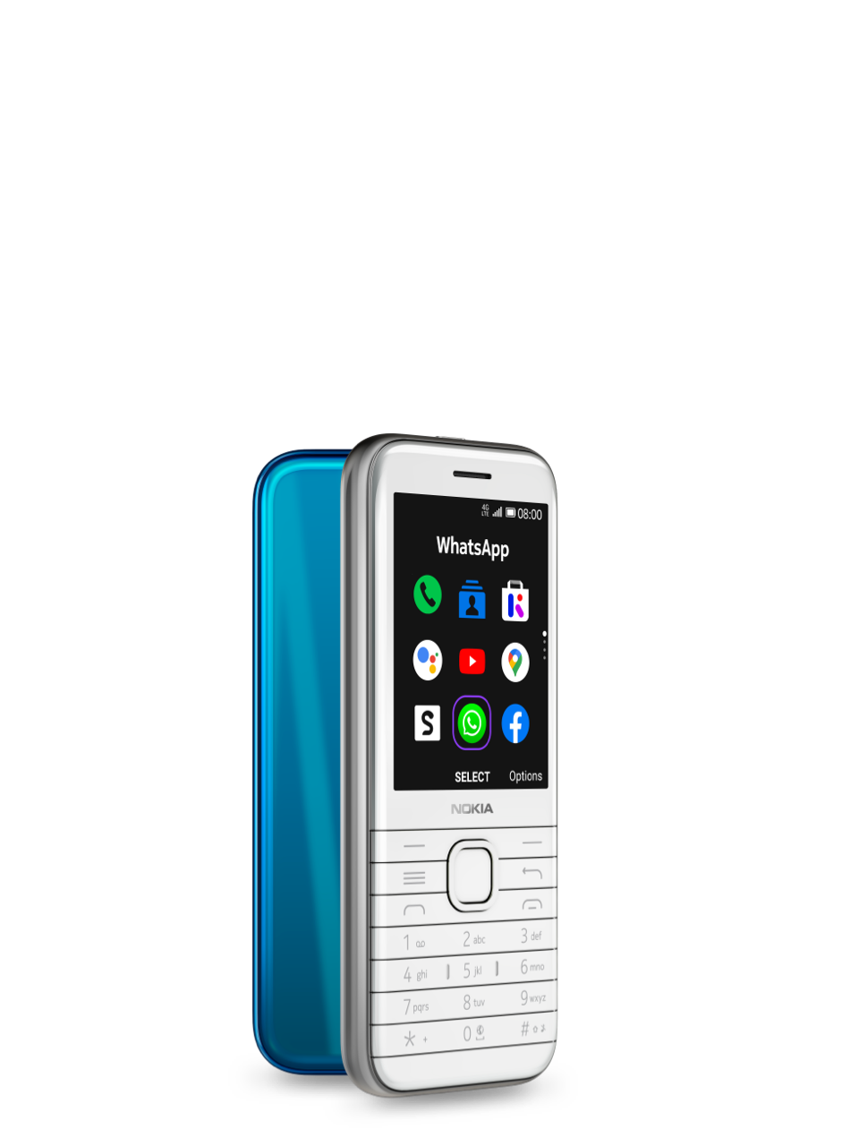 Nokia 8000 4G mobile Nokia phones International English