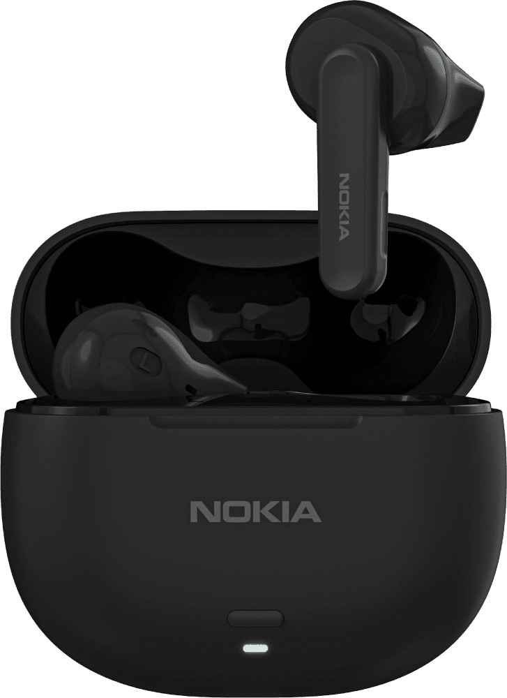 Forstør Sort Nokia Go Earbuds 2 + fra For- og bagside