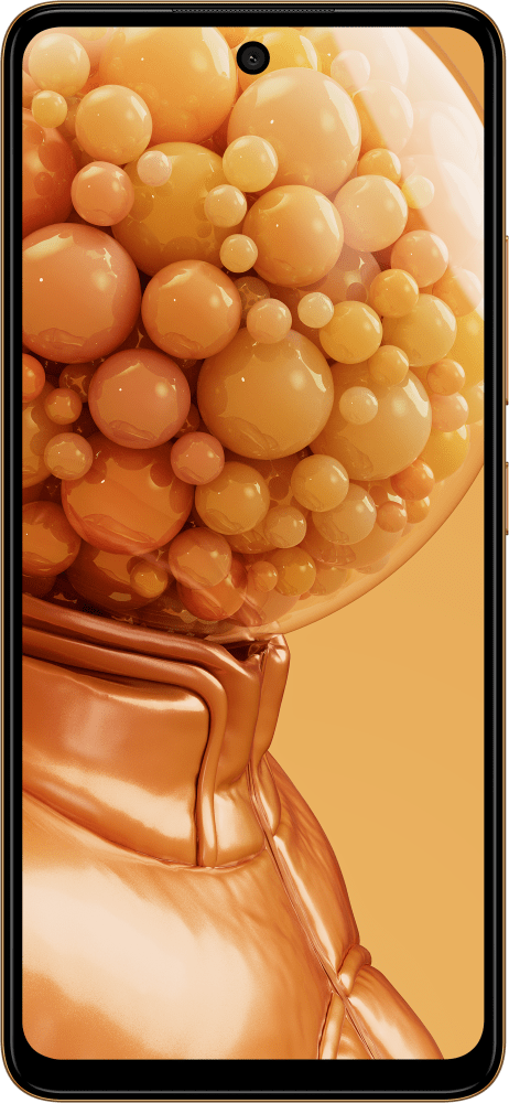 Powiększ: Apricot Crush HMD Pulse+ od Przedni