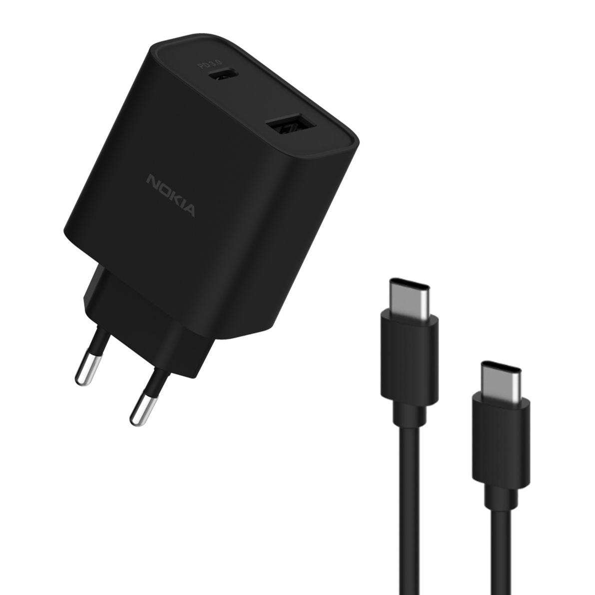 nokia fast wall charger 18w with cable nokia phones