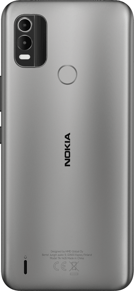 Enlarge Cinza Quente Nokia C21 Plus from Back