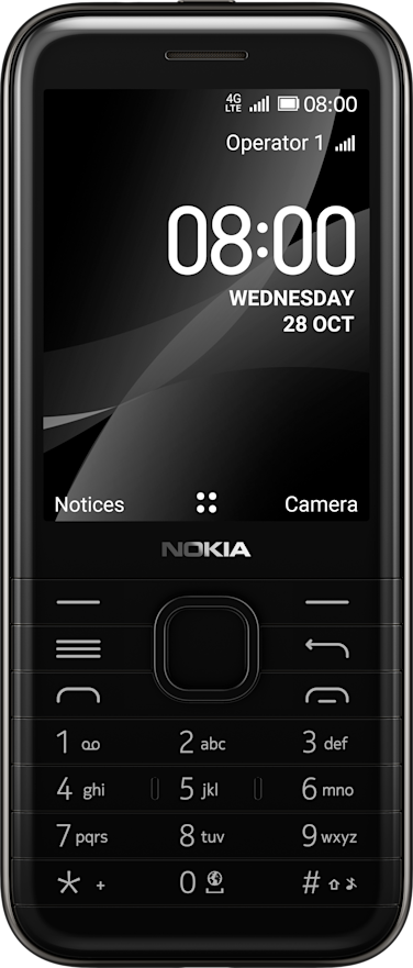 Nokia 8000 4G Mobiltelefon