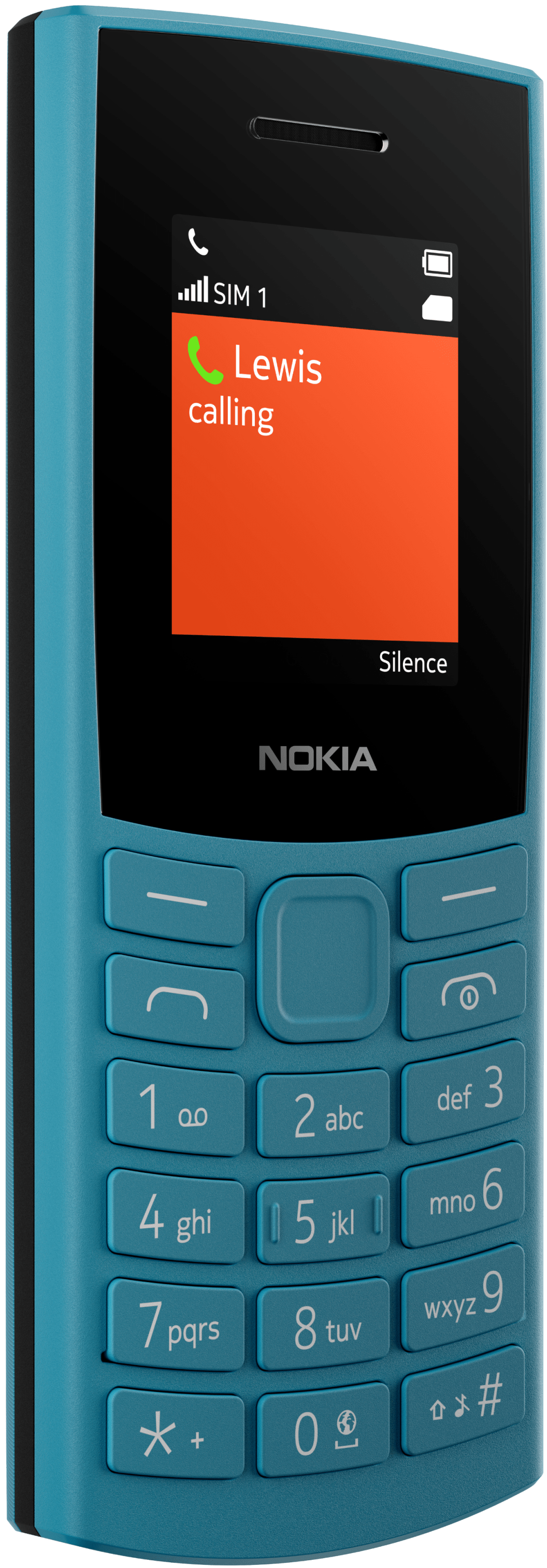 Nokia 105 4G noir, 48 Mo, Daul sim, appels HD , Radio FM sans fil et  filaire