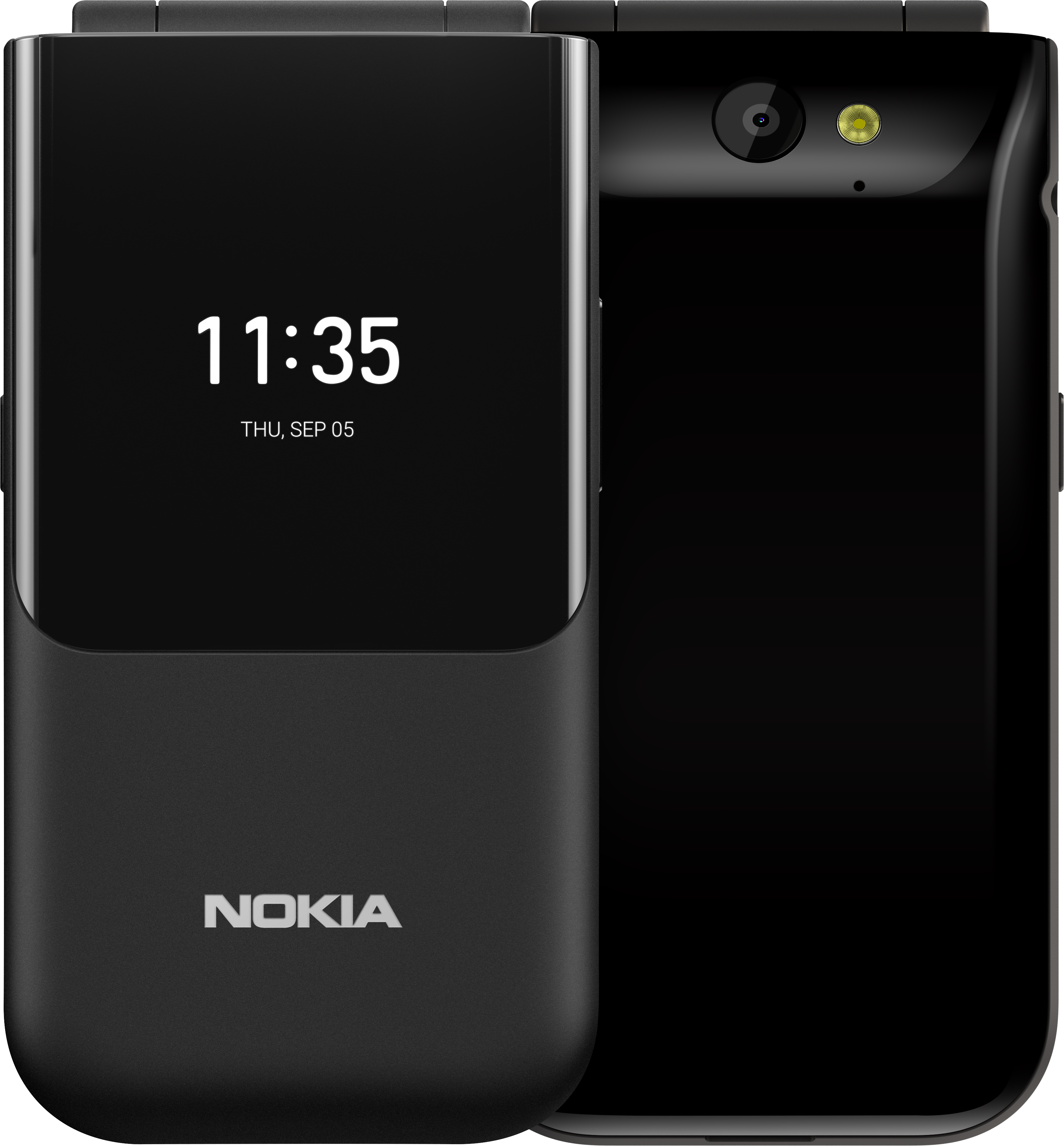 Original Nokia 2720 Flip (2019) 4G LTE 4GB 512MB 2MP Cell Phone Dual SIM