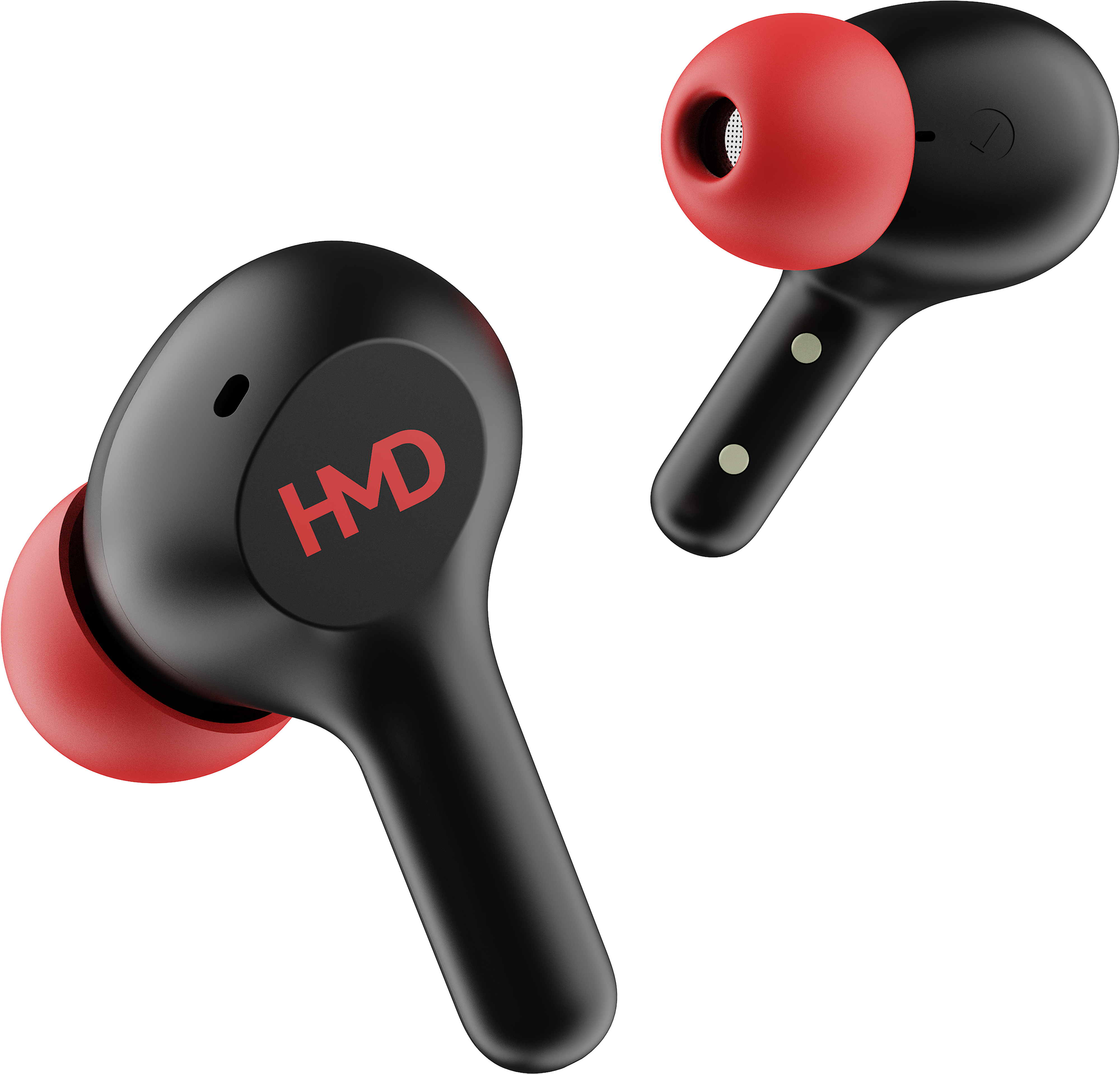 أسود HMD DUB P50 from Front