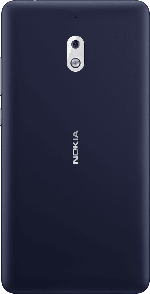 Enlarge Blue/ Silver Nokia 2.1 from Back