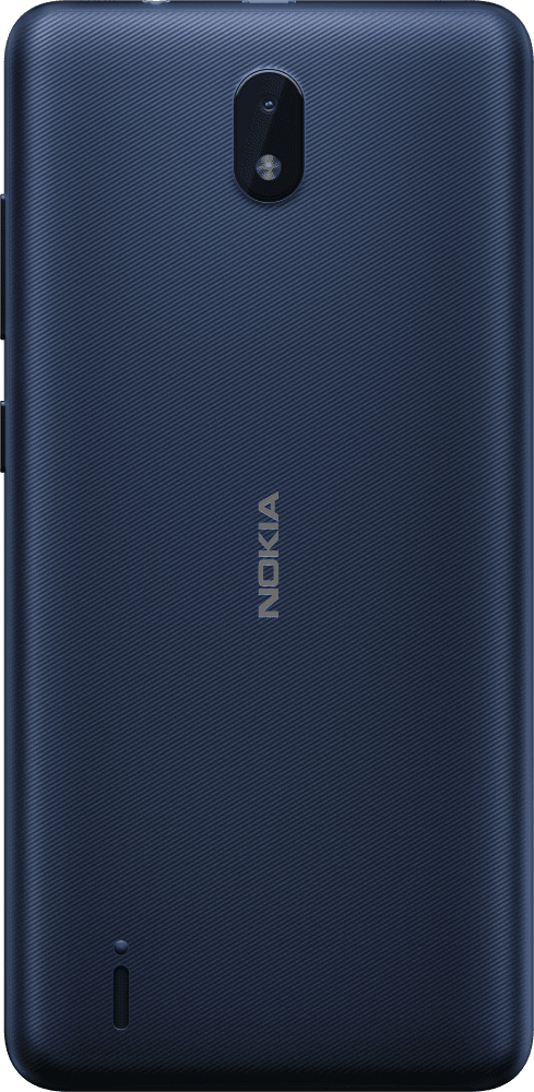 Enlarge สีน้ำเงิน Nokia C1 2E from Back