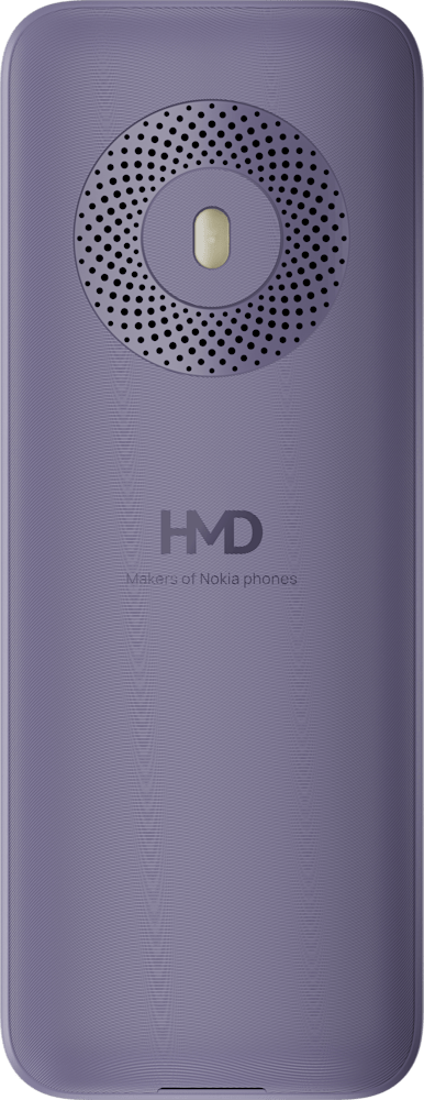 Purple Nokia 130M (2023) from Back